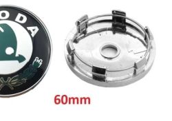  SKODA FELNI KUPAK 60mm Zld