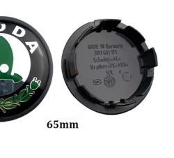  SKODA FELNI KUPAK 65mm 3B7601171 - Zld