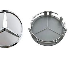  MERCEDES FELNI KUPAK 75mm - Ezst
