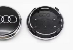  AUDI FELNI KUPAK 77mm 4L0601170 - Fekete