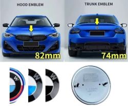  BMW EMBLMA (82mm - 74mm)