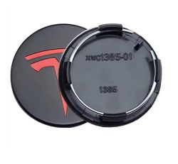  TESLA FELNI KUPAK 56mm Fekete-Piros