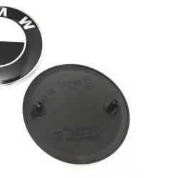  BMW EMBLMA 74mm Fekete-fehr