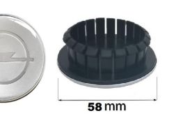  OPEL FELNI KUPAK 58mm - Ezst