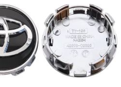  TOYOTA FELNI KUPAK 62mm Fekete-Krm